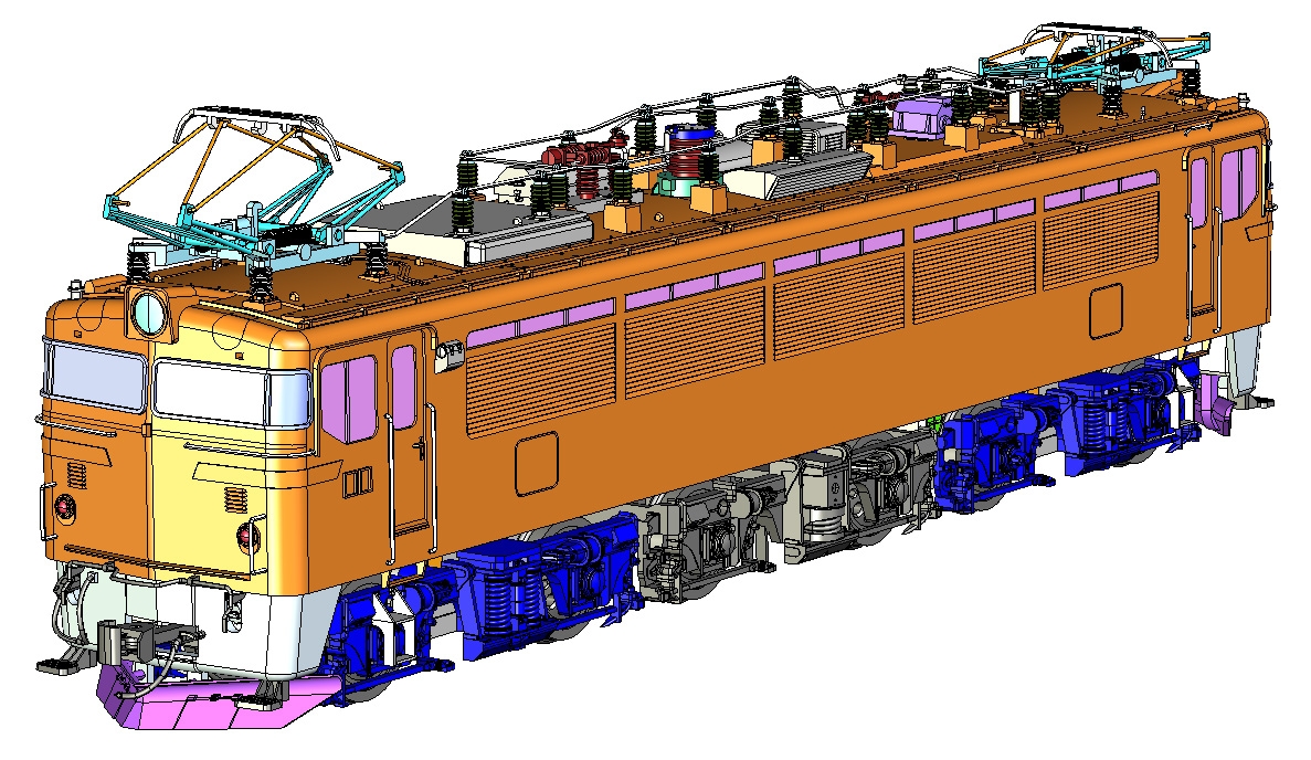 トラムウェイ TW-EF70F003-1 EF70-第1次形 前灯一灯 鉄道模型 HOゲージ | 鉄道模型 通販 ホビーショップタムタム