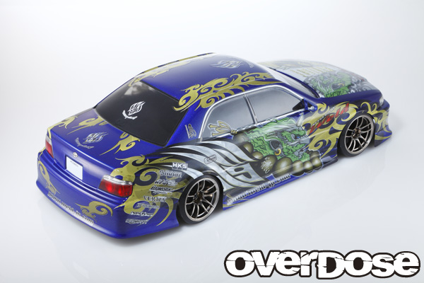 OD1680 トヨタ JZX100 チェイサー 未塗装クリアボディー & Team Weld