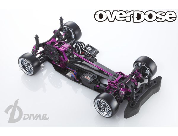 オーバードーズ OD1700 『Divall』 シャーシキット（パープル） | 鉄道