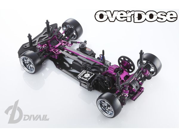 オーバードーズ OD1700 『Divall』 シャーシキット（パープル） | 鉄道 