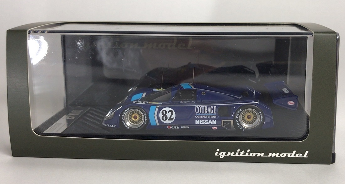 ignition model（イグニションモデル） IG0912 1/43 Courage Nissan R89C (#82) 1990 Le Mans（ミニカー）  | 鉄道模型・プラモデル・ラジコン・ガン・ミリタリー・フィギュア・ミニカー 玩具(おもちゃ) の通販サイト