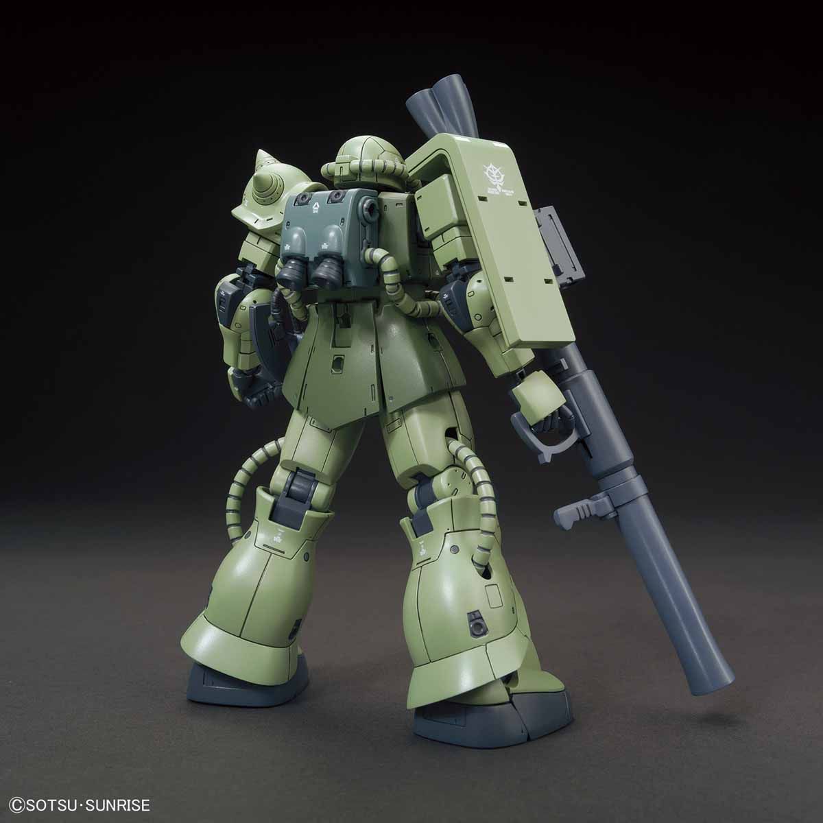 未組立プラモデル １/１４４ HG ザクⅡ C型/C-5型 C-6型/R6型 RX-78-02