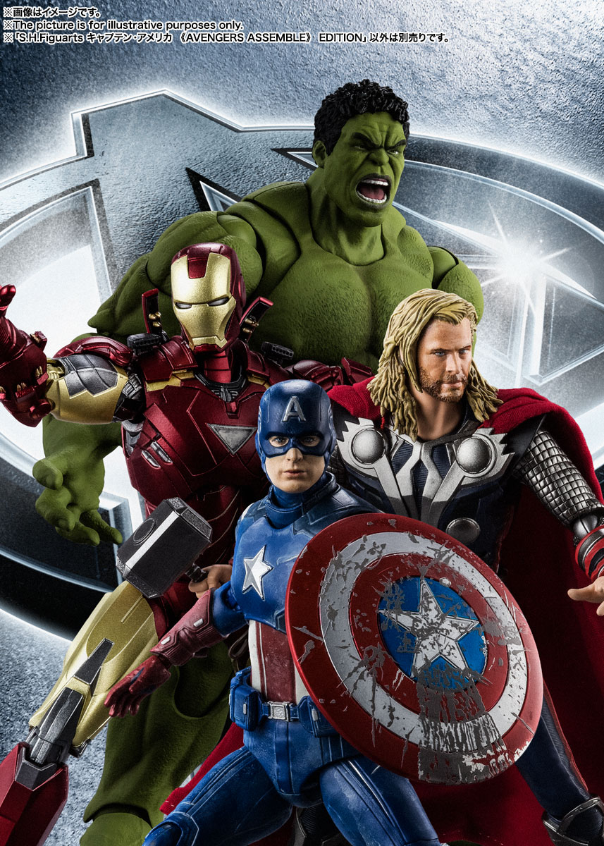 Avengers Assemble set 100%ベアブリック4種セット
