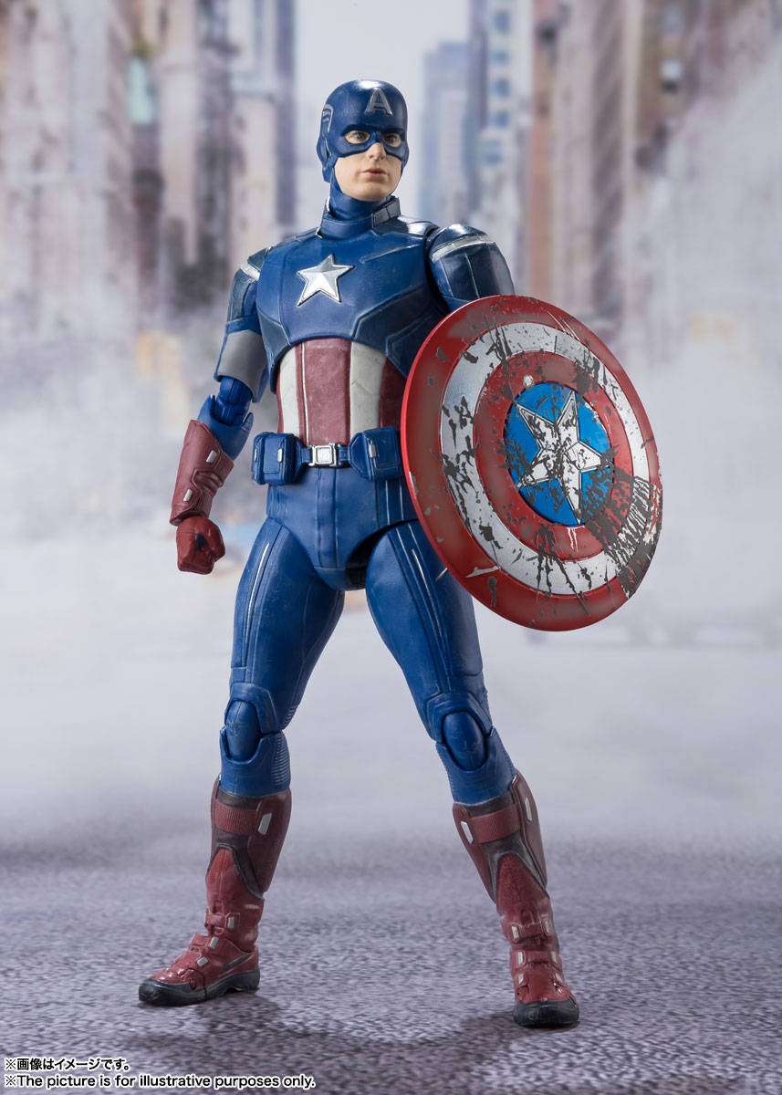 S.H.Figuarts キャプテン・アメリカ -《AVENGERS ASSEMBLE》 EDITION‐（アベンジャーズ） |  鉄道模型・プラモデル・ラジコン・ガン・ミリタリー・フィギュア・ミニカー 玩具(おもちゃ) の通販サイト