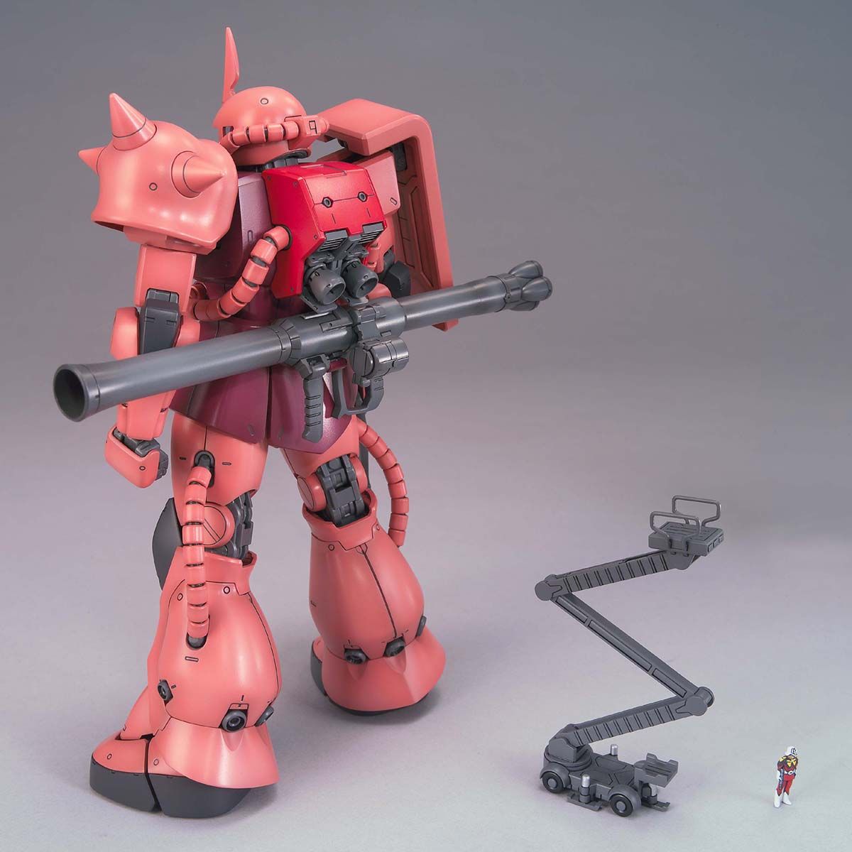 ガンプラ MG シャア専用ザクII Ver.2.0 おまけ付き - 模型