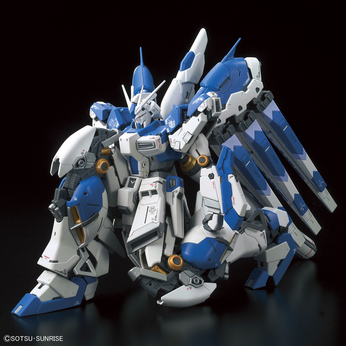 ガンプラ完成品RE 100 ナイチンゲール＋MG Hi-νガンダム