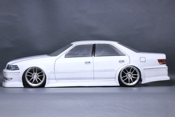 パンドラRC トヨタ マークⅡ JZX100 1/10電動RCカー用未塗装ボディ 