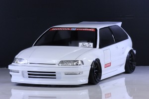 パンドラRC HONDA シビック EF9 1/10電動RCカー用未塗装ボディ | 鉄道