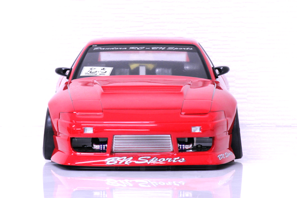 パンドラRC ニッサン 180SX BN Sports公認 1/10電動RCカー用未塗装