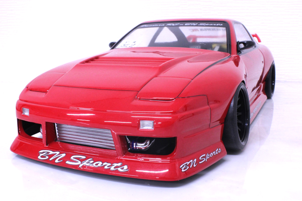 パンドラRC ニッサン 180SX BN Sports公認 1/10電動RCカー用未塗装