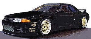 イグニッションモデル 1/43 PANDEM GT-R（BNR32） Black | 鉄道模型