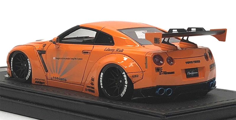 1/43 LB-WORKS GT-R（R35） Orange Metallic | 鉄道模型・プラモデル