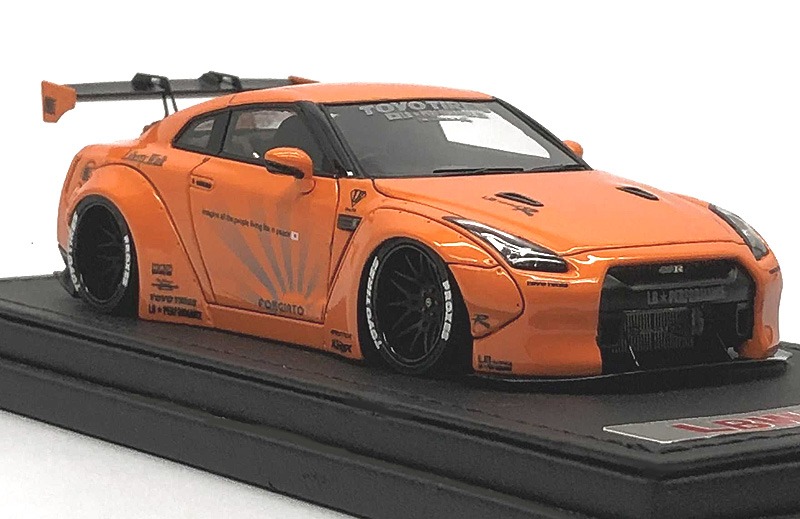 1/43 LB-WORKS GT-R（R35） Orange Metallic | 鉄道模型・プラモデル 