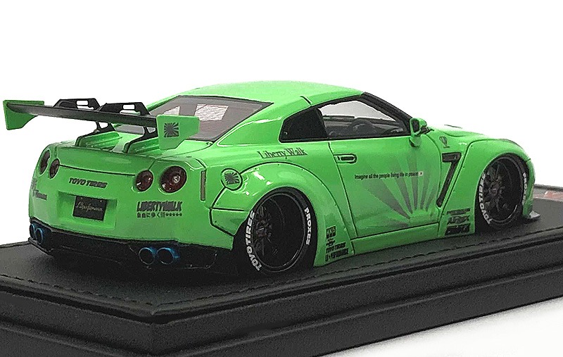 1/43 LB-WORKS GT-R (R35) Green Metallic | 鉄道模型・プラモデル 