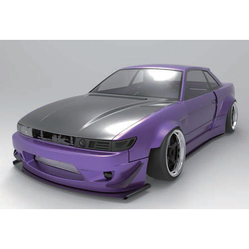 1/10 ADICTION 日産　S13 シルビア　未組み立て　ボディ