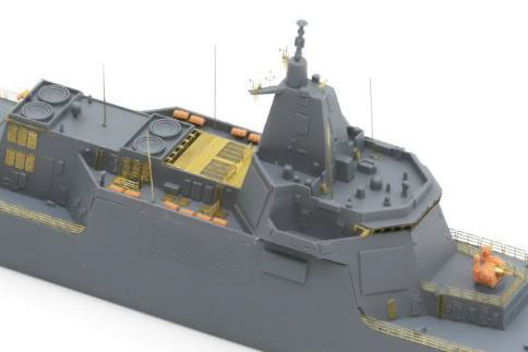 1/700 中国人民解放軍 海軍 055型 ミサイル駆逐艦 南昌 豪華版 | 鉄道