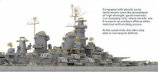 1/700 米海軍戦艦 ミズーリ (BB-63) (DX版) | 鉄道模型・プラモデル