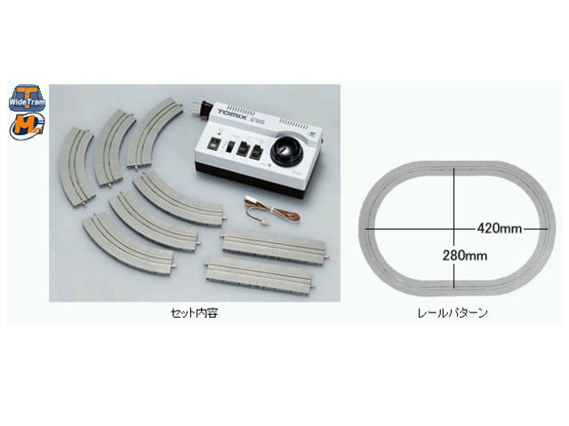 TOMIX 90094 ワイドトラム 鉄道模型運転セット２ | 鉄道模型 