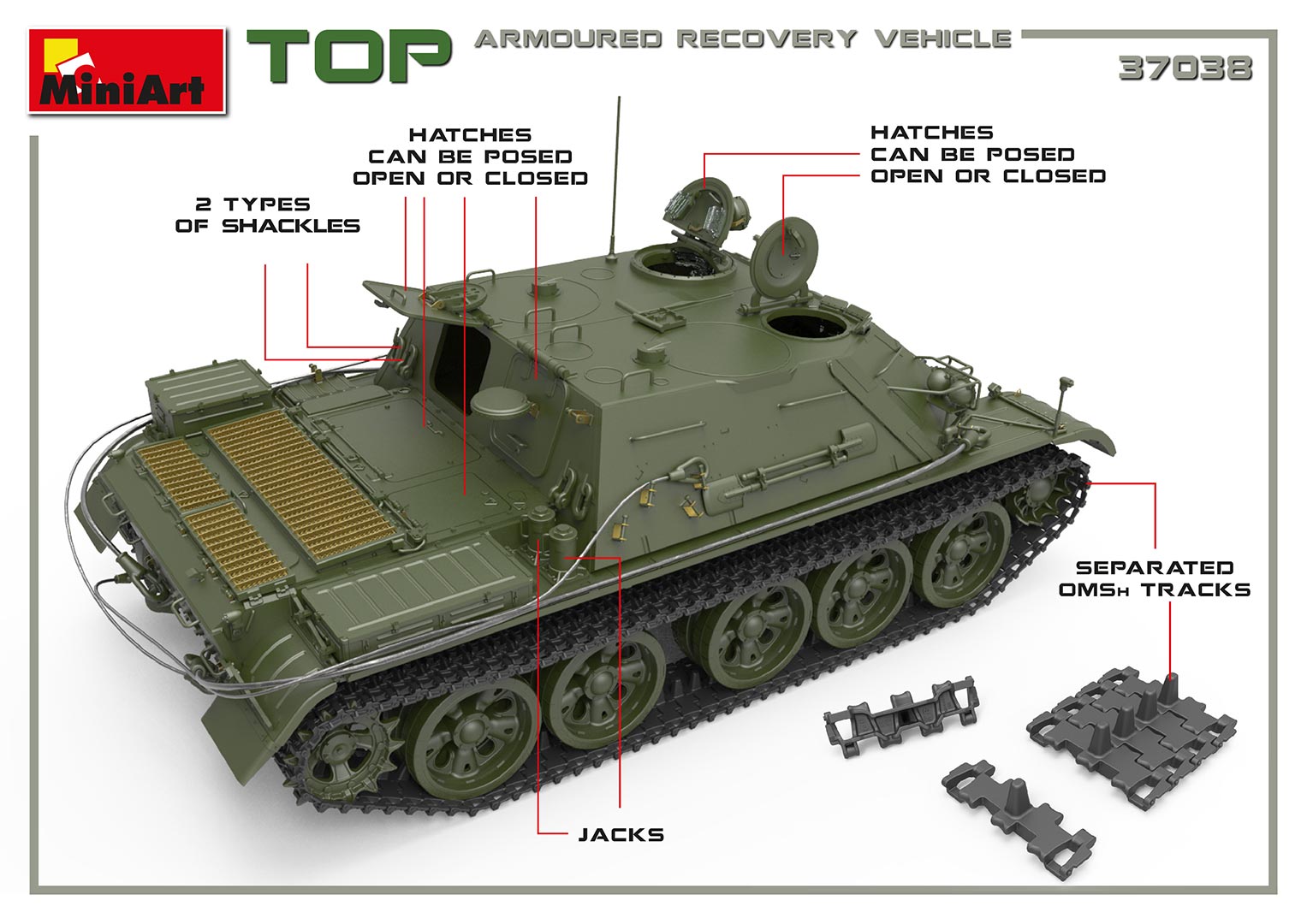 1/35 ＴＯＰ戦車回収車 | 鉄道模型・プラモデル・ラジコン・ガン