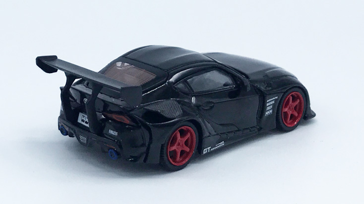 MINI-GT 1/64 HKS GR スープラ Nocturnal ブラック 左ハンドル| ホビー