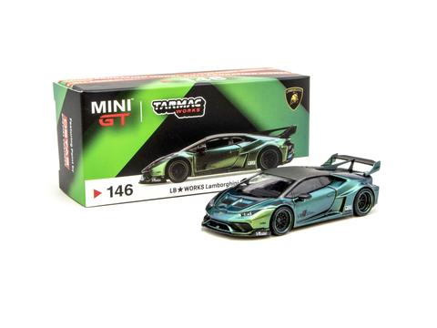 MINIGT x Tarmac Works 1/64 LBWK ランボルギーニウラカン GT green