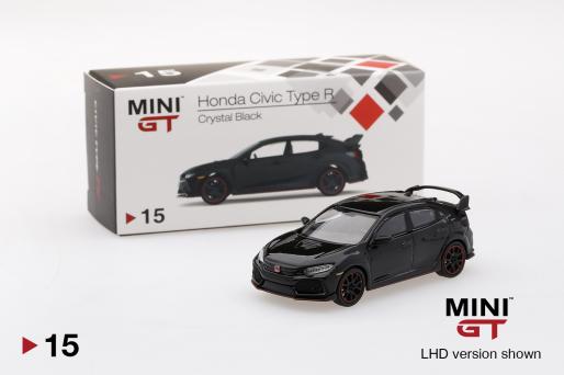 MINI-GT 1/64 Honda シビック Type R クリスタルブラック (左ハンドル