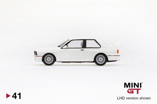 MINI-GT 1/64 BMW M3 E30 アルピンホワイト 左ハンドル | 鉄道模型 