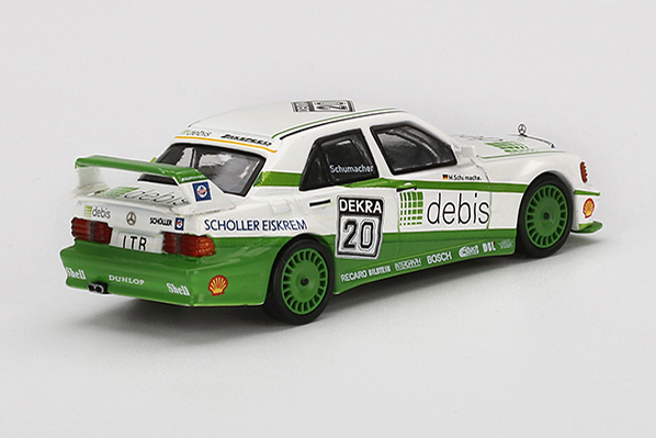 MINI-GT 1/64 メルセデス ベンツ 190E 2.5-16 EVO II DTM 1991 #20 LHD