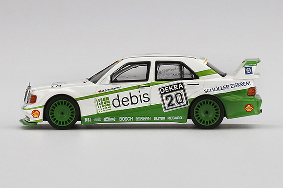 MINI-GT 1/64 メルセデス ベンツ 190E 2.5-16 EVO II DTM 1991 #20 LHD