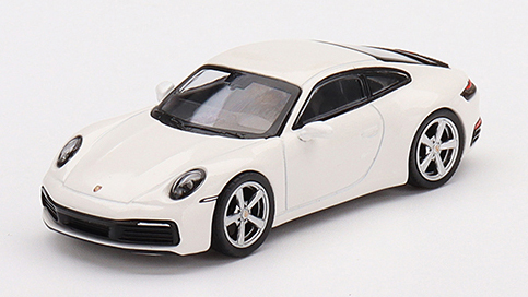 MINI-GT 1/64 ポルシェ 911 992 カレラ S ホワイト 左ハンドル