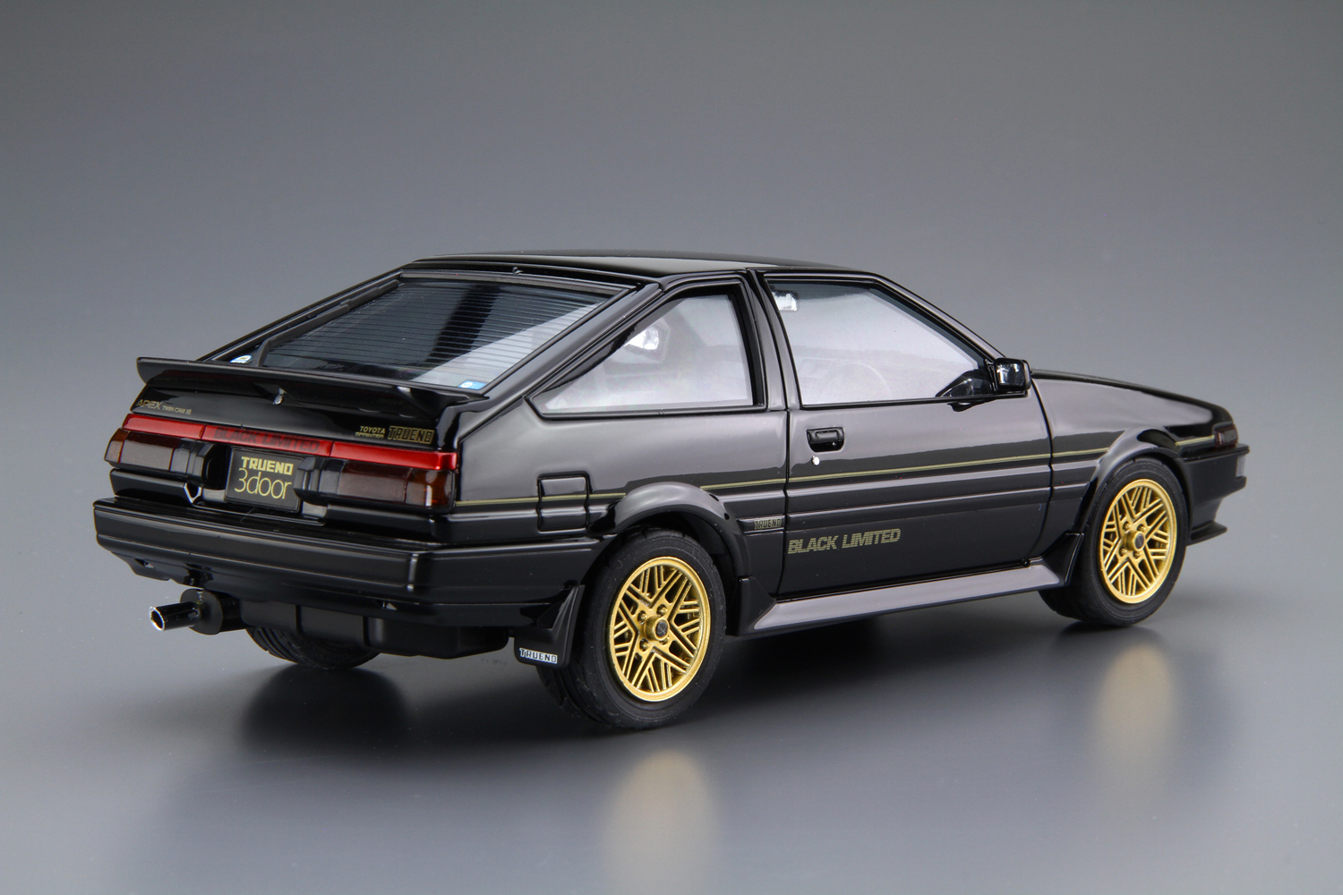 1/24 トヨタ AE86 スプリンタートレノGT-APEX ブラックリミテッド '86