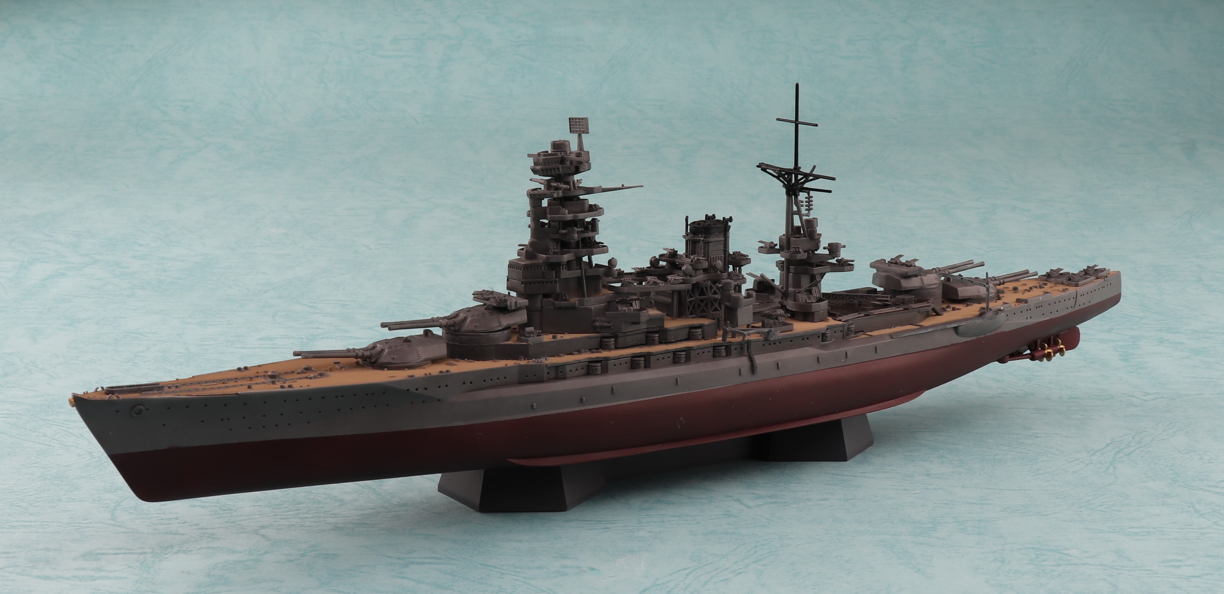 アオシマ 1/700 艦船（フルハルモデル） 日本海軍 戦艦 長門 1945 