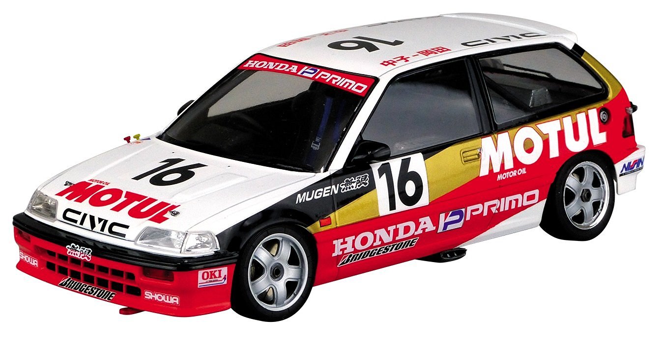 1/24 ホンダ シビック EF3 Gr.A '88 MOTUL | 鉄道模型・プラモデル 