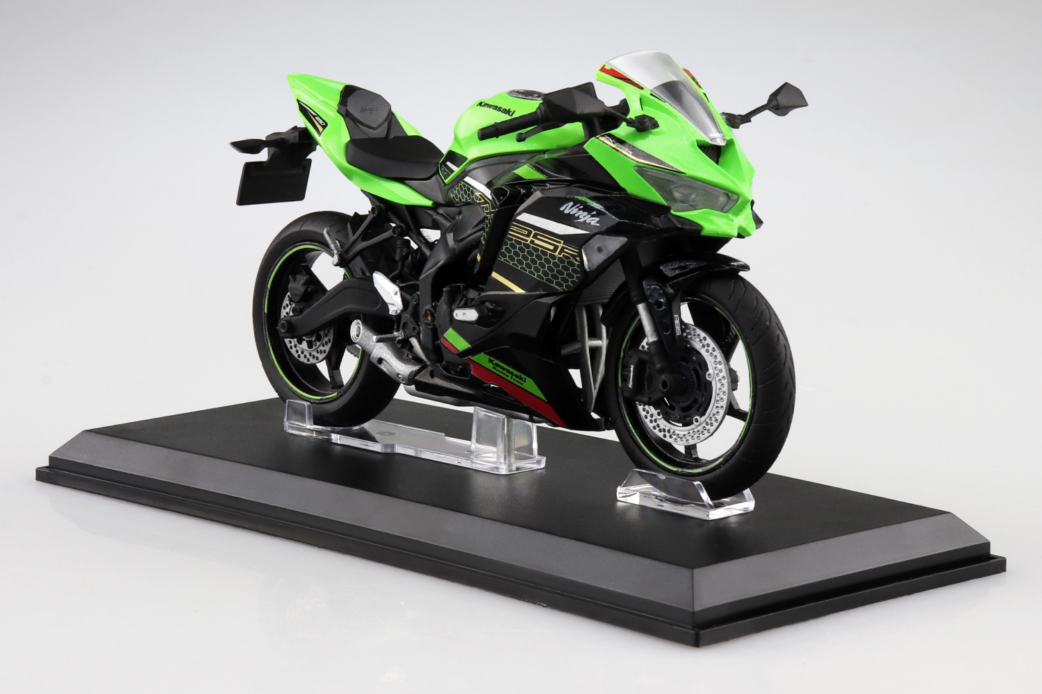 スカイネット KAWASAKI Ninja ZX-25Rメタリックスパークブラック×パールフラットスターダストホワイト | ホビーショップタムタム  通販 ミニカー