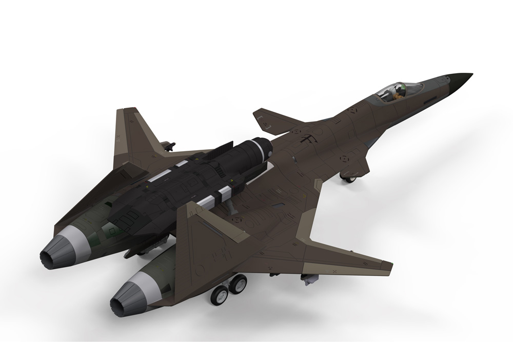 1/144 ADFX-01〈For Modelers Edition〉『ACE COMBAT』 | 鉄道