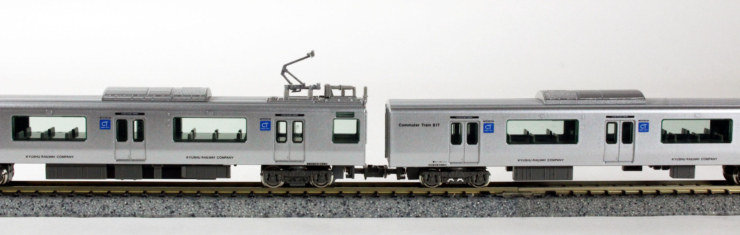 販売特売グリーンマックス 30598 JR九州 817系1000番台 (鹿児島車) 基本2輛編成セット 通勤形電車