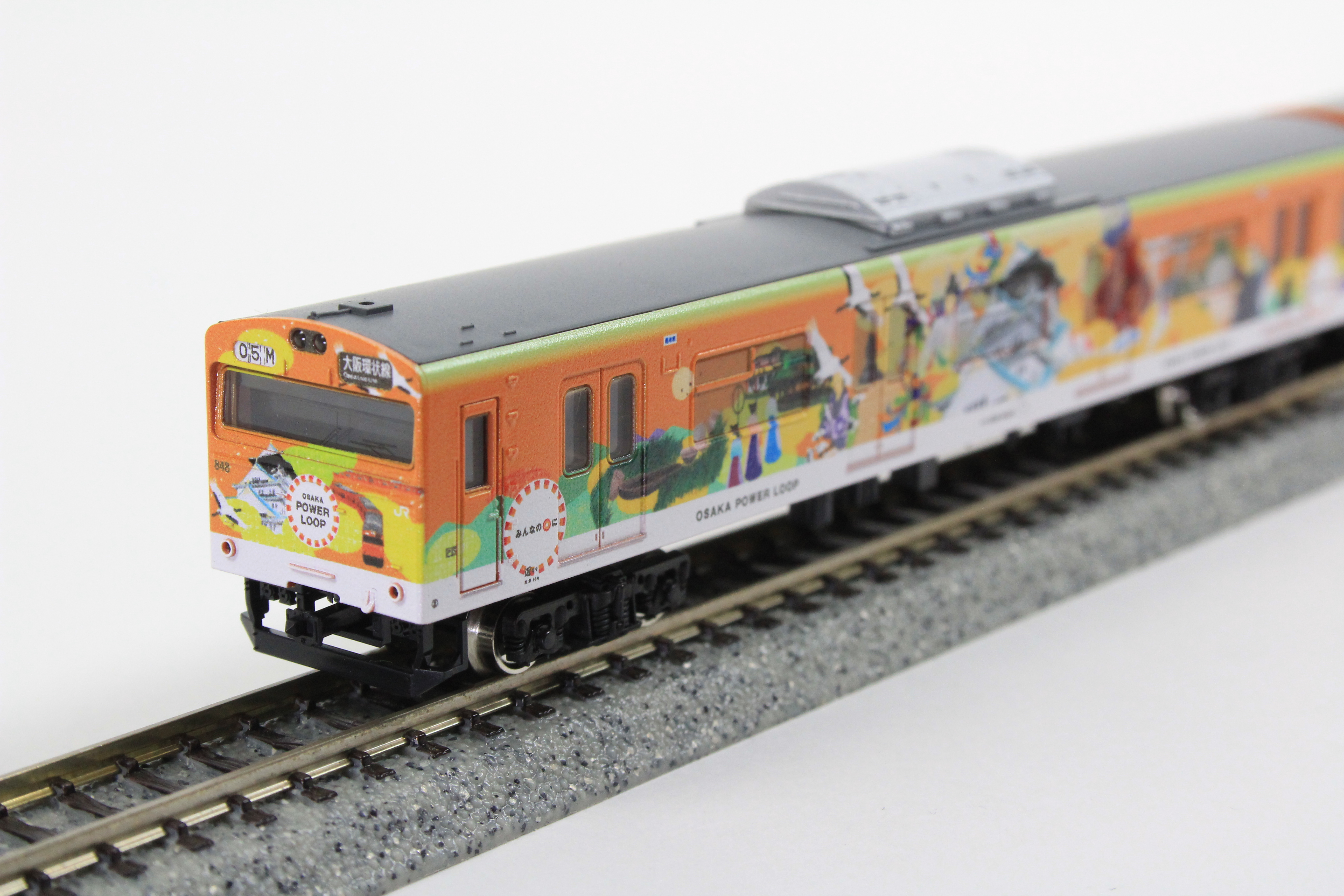 グリーンマックス 50582 JR103系「OSAKA POWER LOOP」8両セット 鉄道 