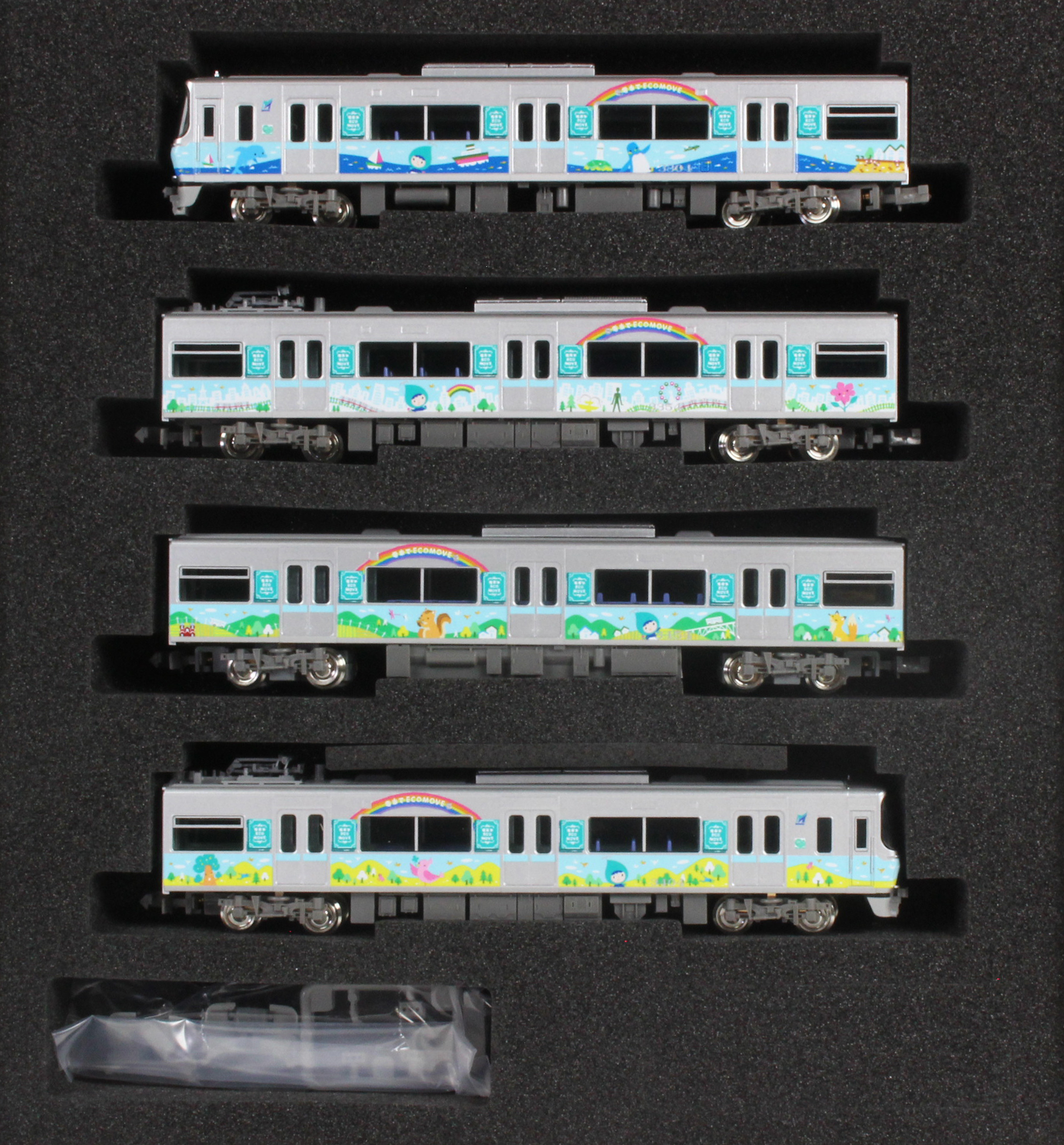 グリーンマックス 50653 名鉄3300系（エコムーブトレイン2014）4両 