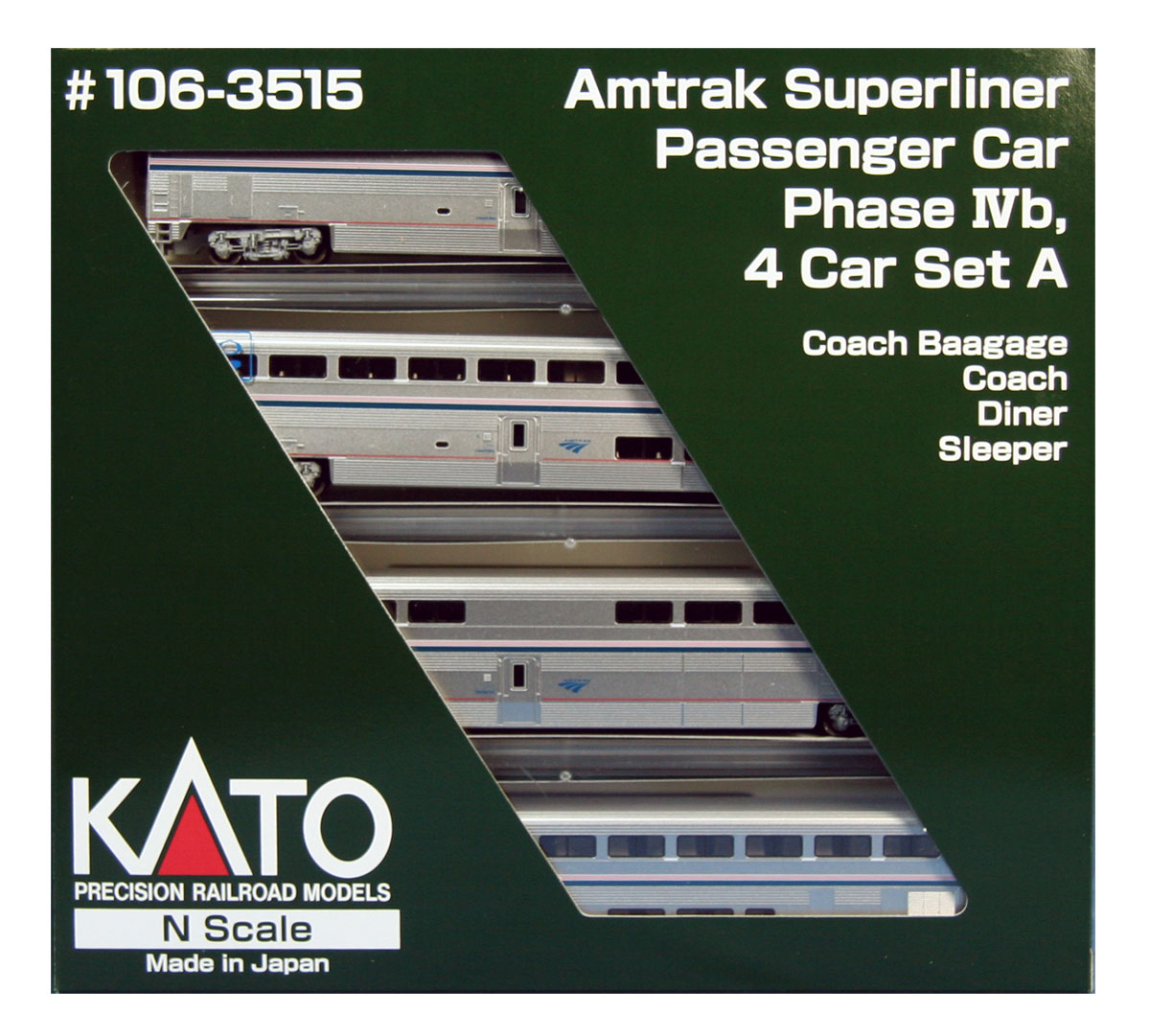 カトー 106-3515 スーパーライナーⅠフェーズⅣb 4両セット A 鉄道模型 