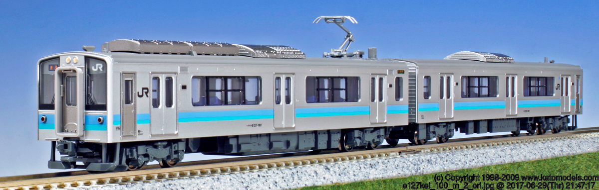 KATO 10-593 E127系100番台 大糸線 1パンタ編成 2両セット 鉄道模型 N 
