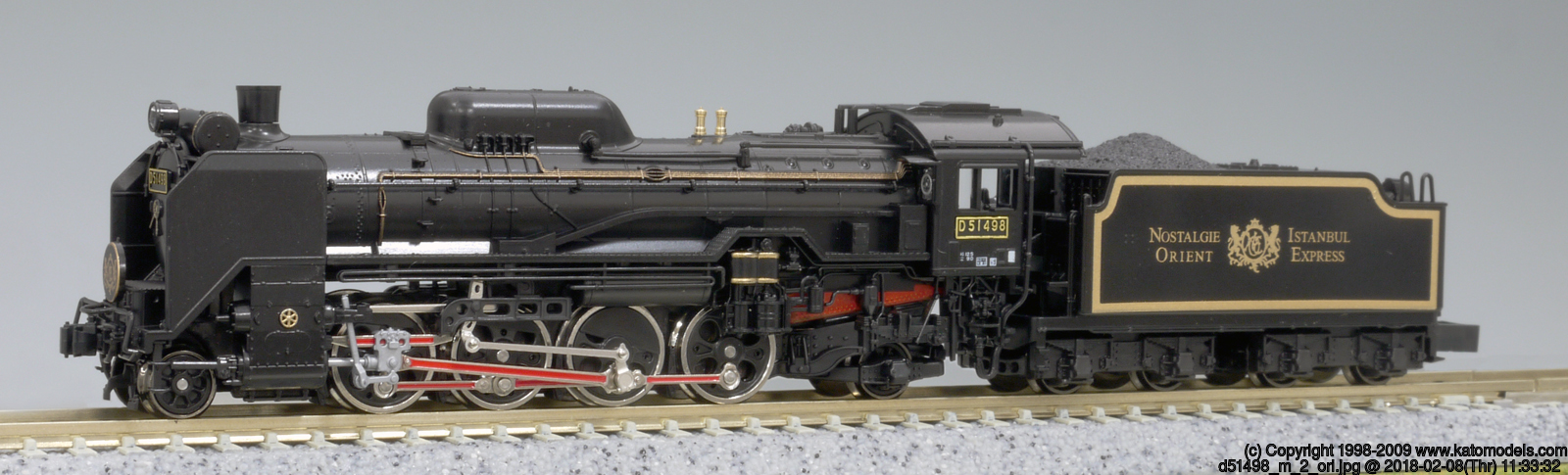 KATO 2016-2 D51-498 オリエントエクスプレス88 鉄道模型 Nゲージ