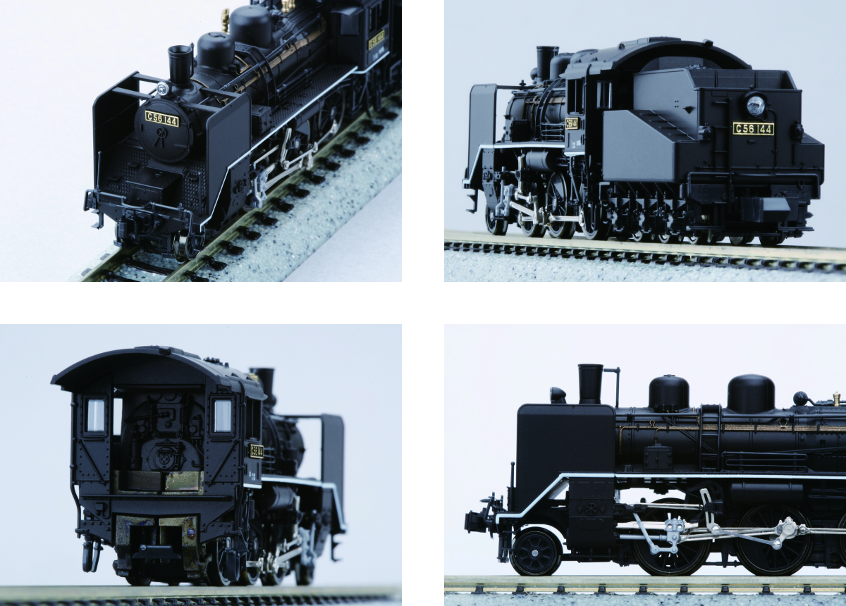 KATO　HO　C56　蒸気機関車　１-201スケールHOゲージ