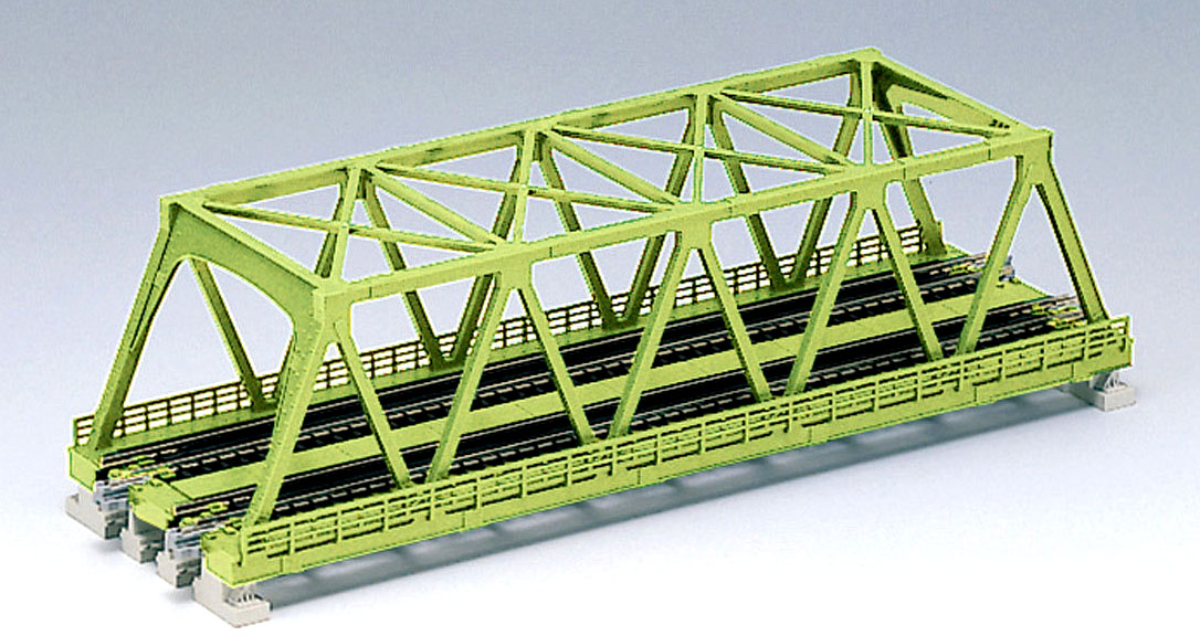 カトー 20-439 複線トラス鉄橋(ライトグリーン・248mm) | 鉄道模型・プラモデル・ラジコン・ガン・ミリタリー・フィギュア・ミニカー  玩具(おもちゃ) の通販サイト