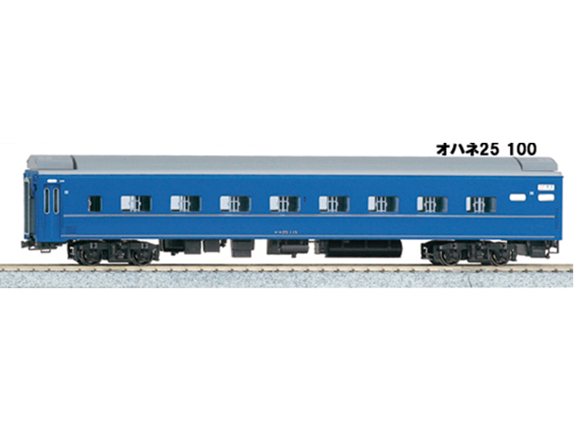 新着商品 KATO HOゲージ鉄道模型 1-538 オハネ25 100番台 銀帯 鉄道 ...