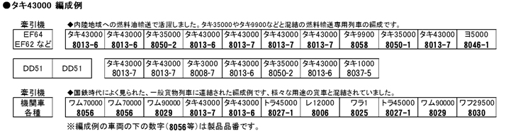 KATO 8013-6 タキ43000 日本オイルターミナル | 鉄道模型 通販 ホビー 