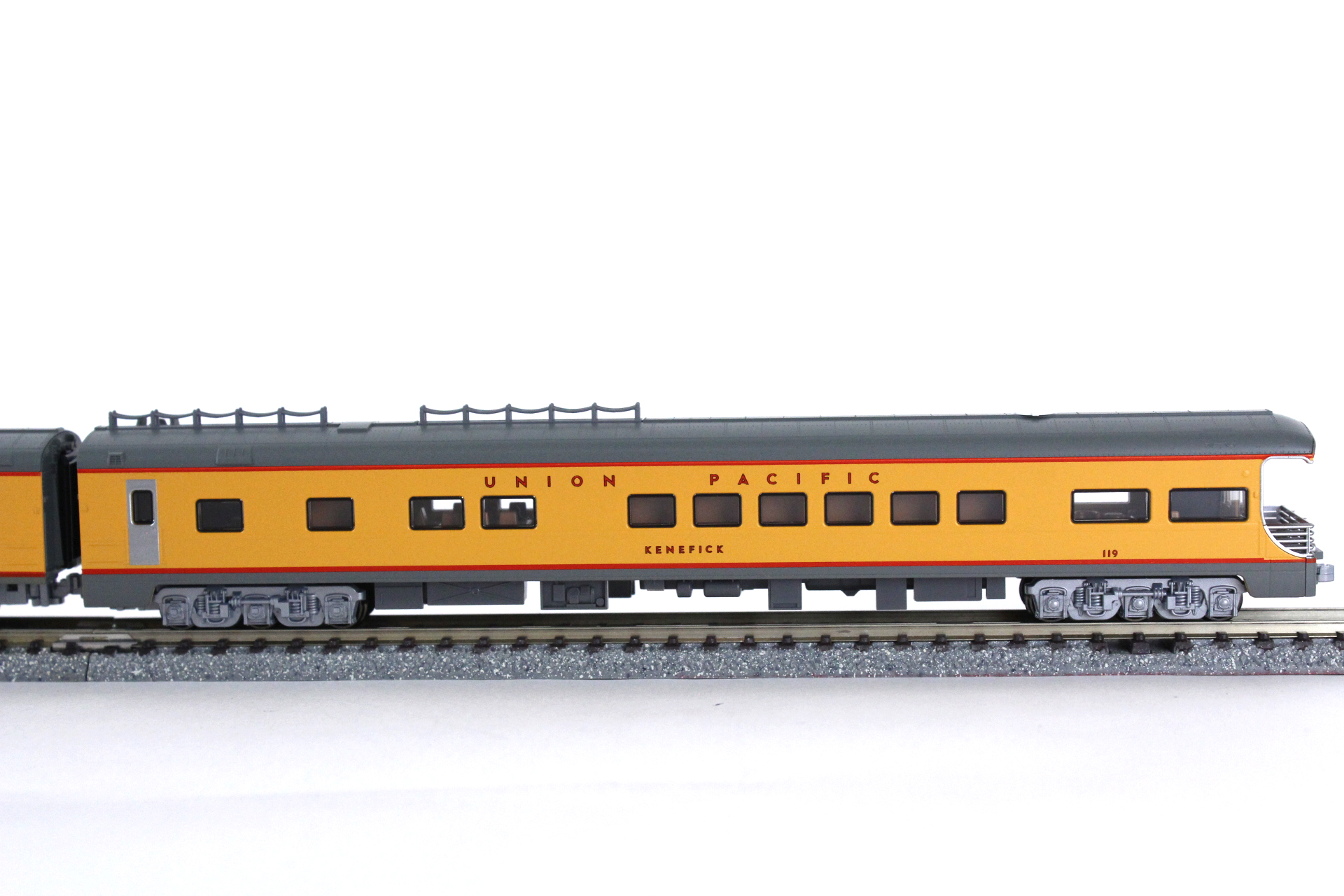 外国製鉄道模型 HOゲージ ペンシルバニア鉄道 客車5両 展望車 シーン 