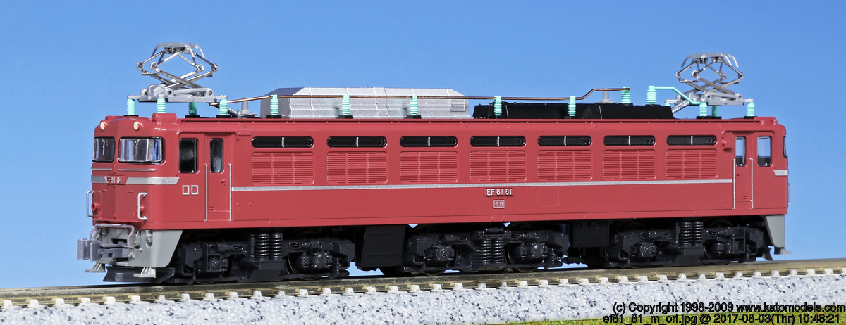 KATO 3066-6 EF81 81 お召塗装機(JR仕様) 新品未使用 - 鉄道模型