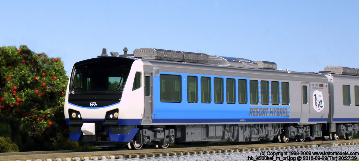 KATO HB-E300系 リゾートしらかみ青池編成 改造・加工品 JR東日本 観光 