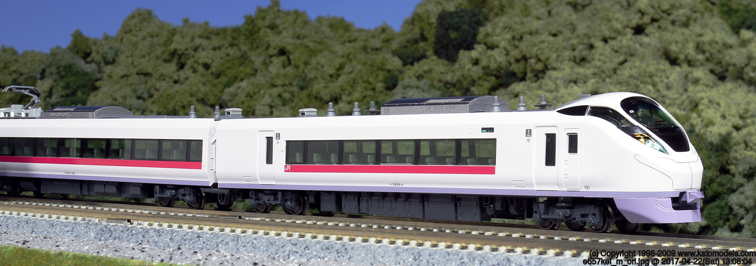 カトー 10-1397 E657系「ひたち・ときわ」 6両基本セット（鉄道模型・N 
