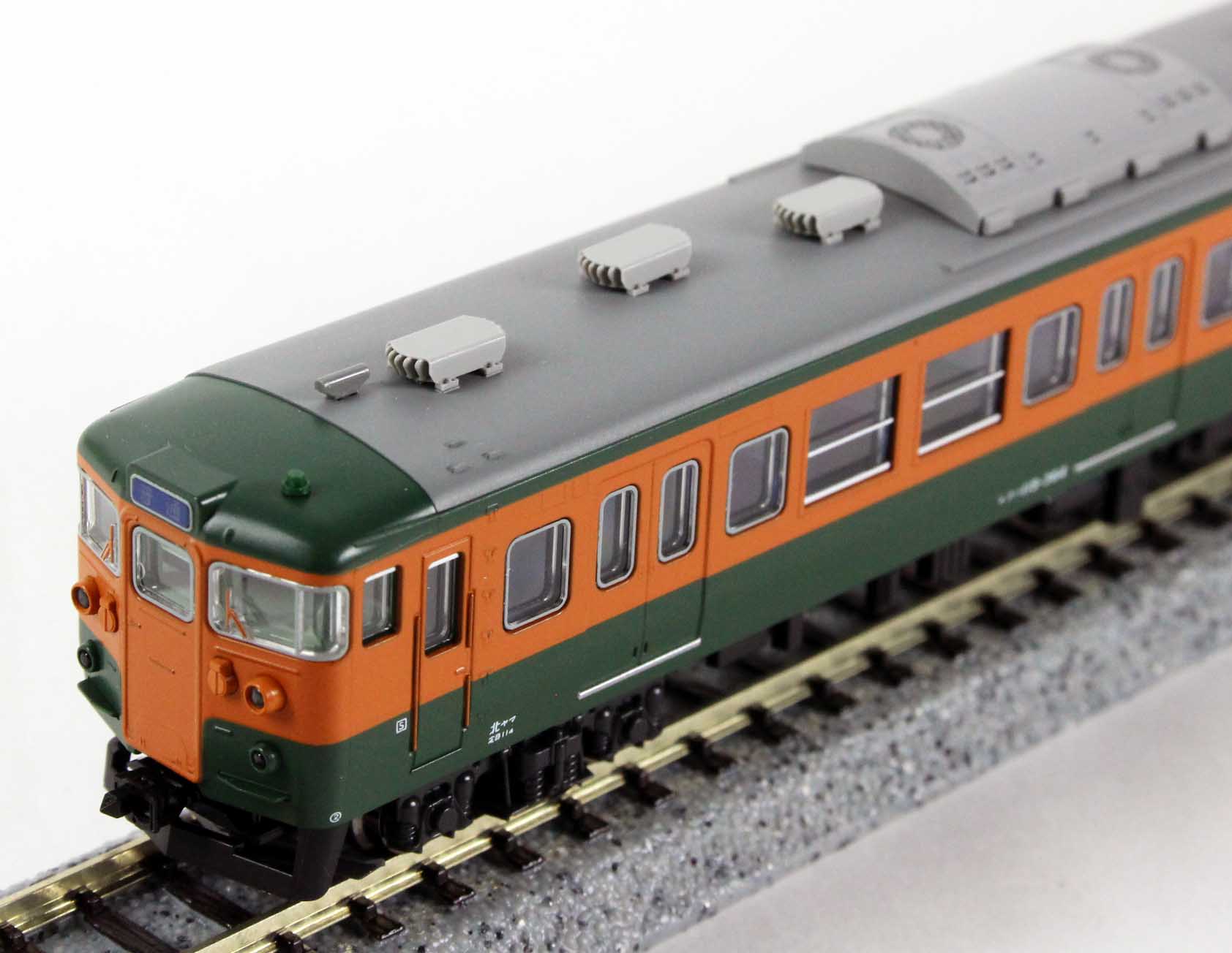 KATO 115系300番台 湘南色 (岡山電車区) ボディ 2個セット - 鉄道模型